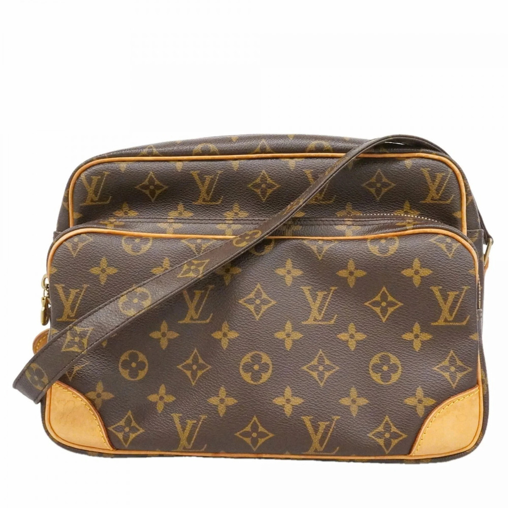 LOUIS VUITTON Authentic Brown Monogram Shoulder Bag